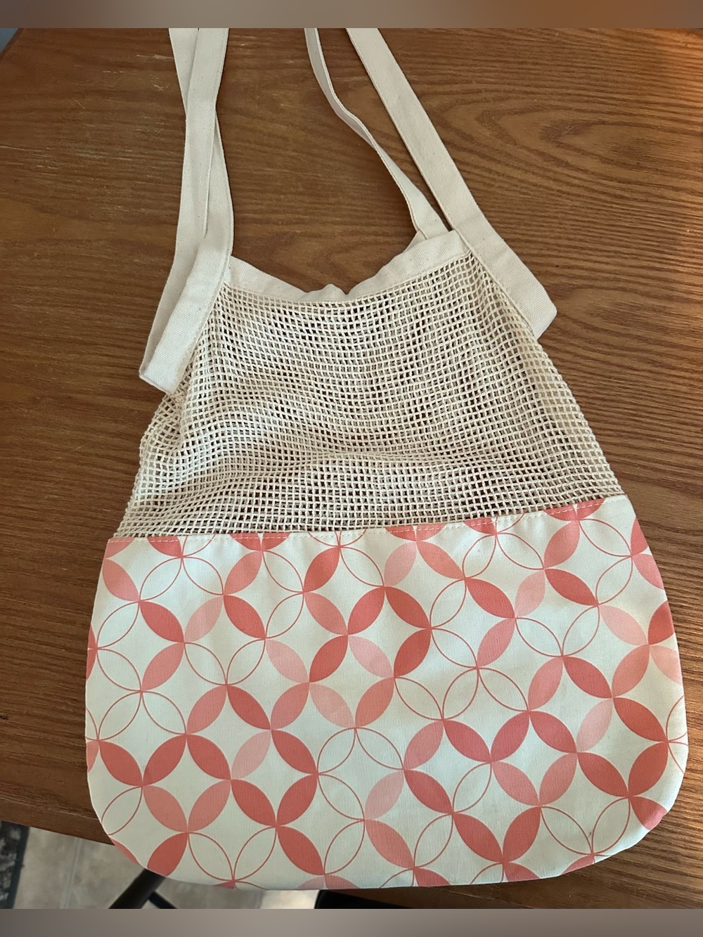 Erin Condren Canvas & Mesh Tote Bag